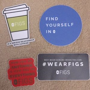 Figs stickers for flask